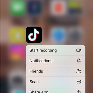 iPhone 13 with TICTOK installed